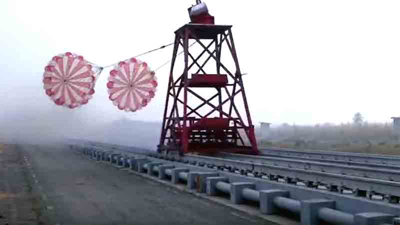 Qualification test of drogue parachute for Gaganyaan mission successful