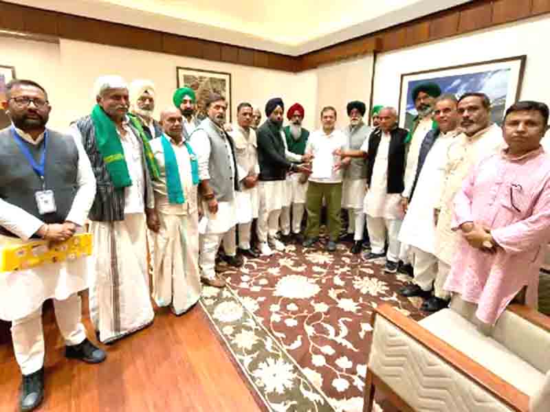Rahul Gandhi met the leaders of farmers' organizations: said – there will be no compromise on farmers' interests.