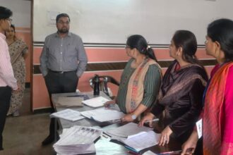 DC Ayush Sinha raided the examination centres, conducted surprise inspections of the centres and checked security.