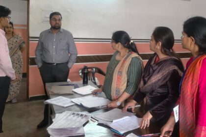 DC Ayush Sinha raided the examination centres, conducted surprise inspections of the centres and checked security.