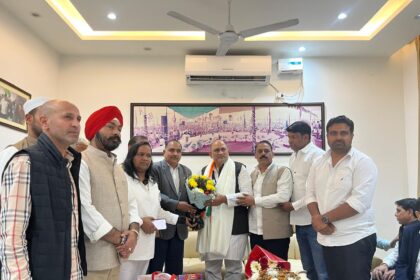 Introductory meeting and welcome ceremony organized for the newly appointed office bearers of District Congress Committee Faridabad.