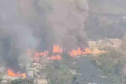 Internet shutdown for five days in Ukhrul, Manipur: Miscreants set fire to 25 houses and four government quarters