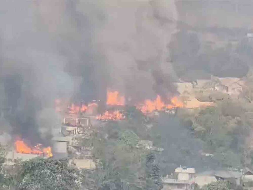 Internet shutdown for five days in Ukhrul, Manipur: Miscreants set fire to 25 houses and four government quarters