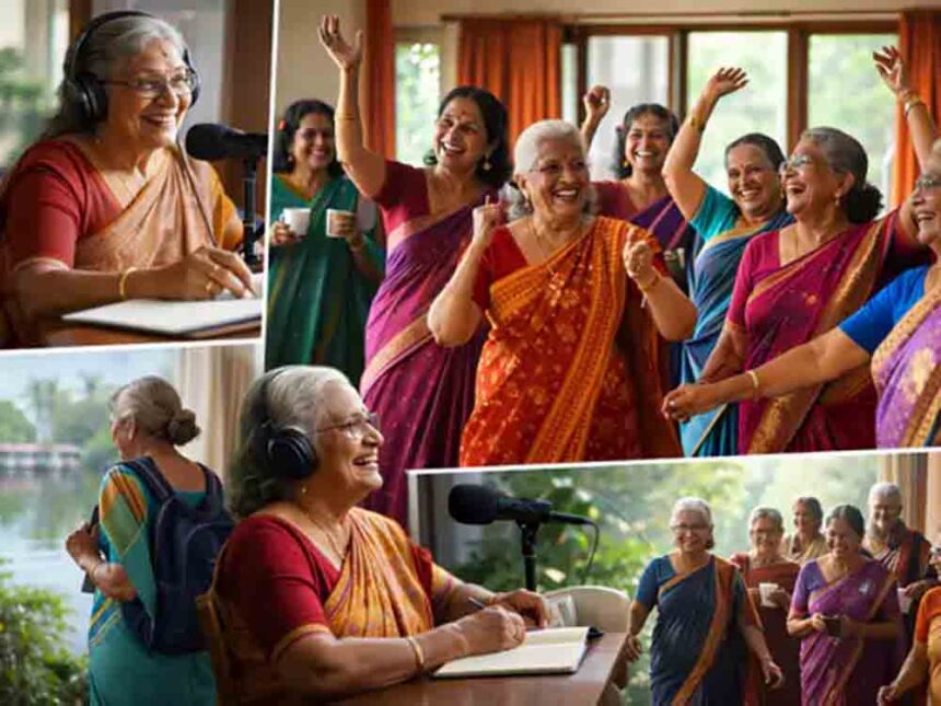 Grandmothers in Kerala are becoming dancers and podcasters: Helping to overcome depression