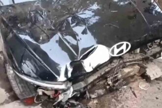 Delivery boy dies after being hit by a car in Delhi