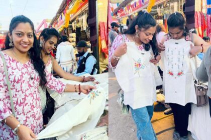 The Surajkund Self-Reliant Crafts Fair witnessed a huge turnout over the weekend, with tourists shopping in abundance.