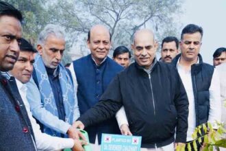 Planting trees is essential to combat climate change: Krishna Pal Gurjar