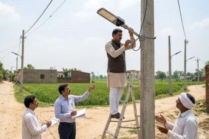Panchayat department will inspect the streetlights of 30 villages.