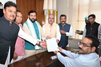 Haryana Rajya Sabha elections: Third candidate Satish Nandal files nomination
