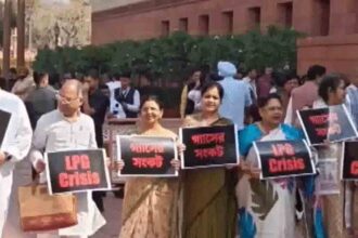 Opposition slogans raised in Parliament over LPG crisis: Finance Minister says, stand together in difficult times