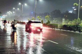 Hailstorms hit Rajasthan for the second consecutive day; rains inundate roads in Haryana
