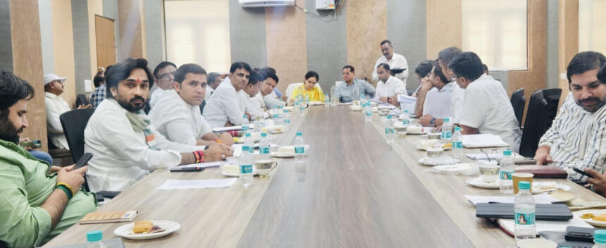 Officers should complete pending work through mutual coordination: Rajesh Nagar