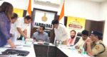 Meeting chaired by DC Ayush Sinha: Instructions to officials regarding construction of 50-bed hospital in UHC at Palla-Sehatpur