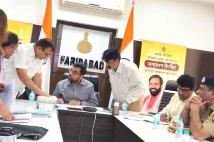 Meeting chaired by DC Ayush Sinha: Instructions to officials regarding construction of 50-bed hospital in UHC at Palla-Sehatpur