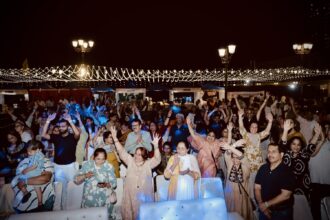 First ever Bhajan Clubbing organised in Faridabad, over 1200 people participated