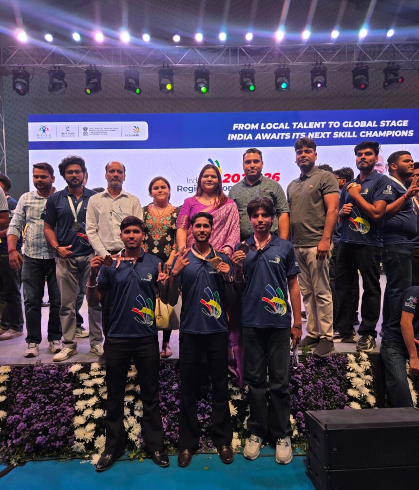 Students of Shri Vishwakarma Skill University created history