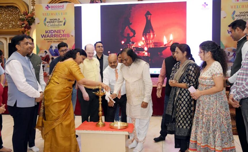 Kidney patients gave a spectacular performance in a colourful cultural programme at Accord Hospital.