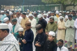 Eid-ul-Fitr celebrated with great pomp in Faridabad