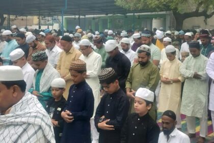 Eid-ul-Fitr celebrated with great pomp in Faridabad