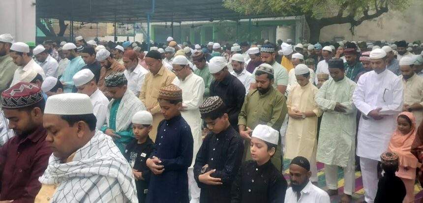 Eid-ul-Fitr celebrated with great pomp in Faridabad