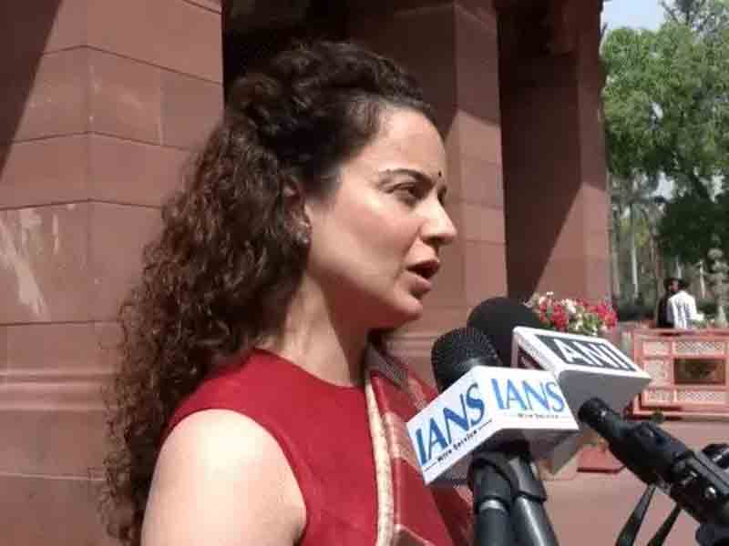 Kangana said – Rahul comes to Parliament like a tapori: he makes a fuss.