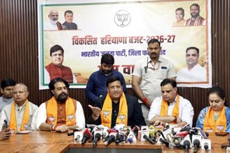 Deputy Chief Minister's budget is in favour of the people of Haryana: Vipul Goyal