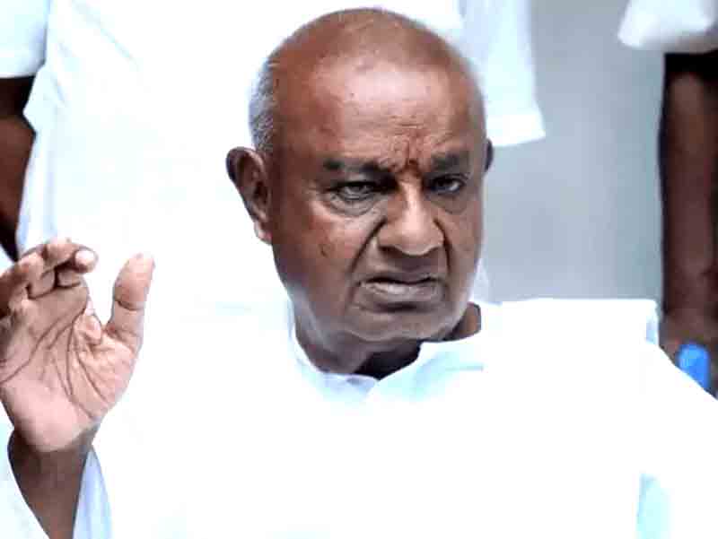 Former PM Deve Gowda criticised Rahul's performance