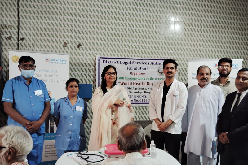 विश्व स्वास्थ्य दिवस पर फरीदाबाद में जागरूकता कार्यक्रमों की धूम, डीएलएसए ने विभिन्न स्थानों पर लगाए स्वास्थ्य शिविर