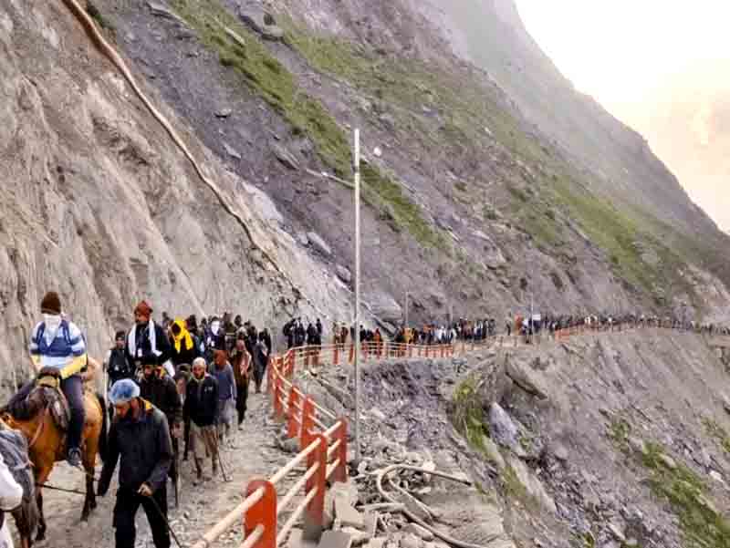Amarnath Yatra will start from July 3, last for 57 days and will end on August 28.