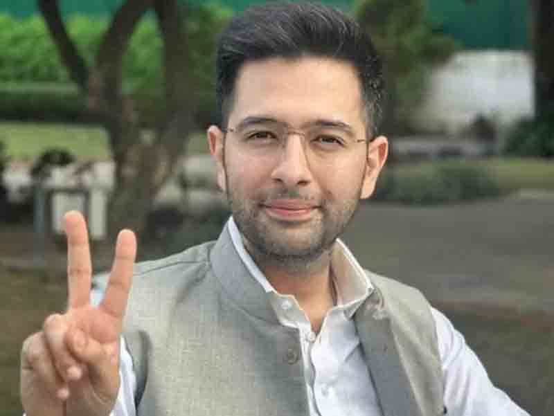 AAP removes Raghav Chadha from the post of Rajya Sabha Deputy Leader