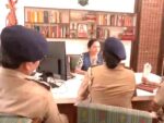 Chandigarh police reached writer Madhu Kishwar's house in Delhi and served notice.