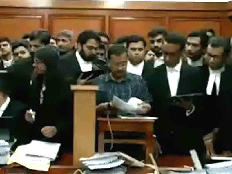 Kejriwal said that the children of judges work with the Solicitor General.