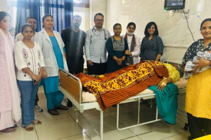 Caesarean delivery facility started in UHC of Sector-45, first operation successful