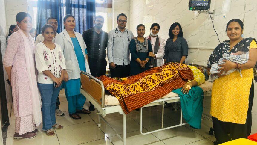 Caesarean delivery facility started in UHC of Sector-45, first operation successful