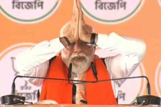 Modi said – Mother and man are scared under TMC rule: Said – after May 4, we will take account of hooliganism.