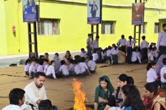 Vidyasagar International School, Gharauda Branch celebrated its 16th inauguration with a havan yagya.