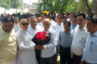 Construction of roads will improve traffic system in the area: Moolchand Sharma