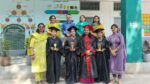A grand convocation ceremony was organised at Government Girls Senior Secondary School, Jacobpura, Gurugram: The new session began with a havan and tilak ceremony.