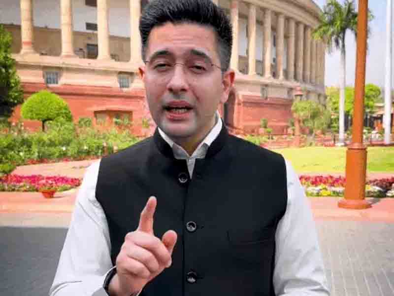 Raghav Chadha's reply- silenced, not defeated: AAP said- if someone gets scared of Modi, then what will he fight?