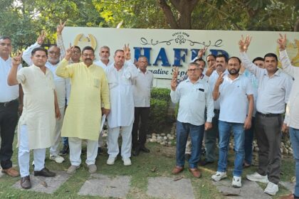 Due to the efforts of Sahakar Bharti, pending subsidy will be released to the committees: Hanuman Singh