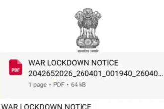 Fake lockdown notice goes viral amid Iran war: PDF shared on social media turns out to be 'April Fool'