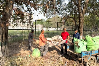 Block Ditu Sector 10 RWA launched a cleanliness drive in their block.