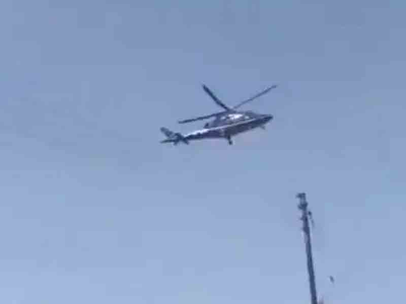Maharashtra minister's helicopter lands in car parking; administration says pilot made landing by mistake